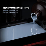 ELEGOO Standard Photopolymer Resin LCD UV-Curing Resin 405nm 3D Printer Resin for Mars Saturn Jupiter MSLA DLP LCD 3D Printing Grey 1000g ELEGOO