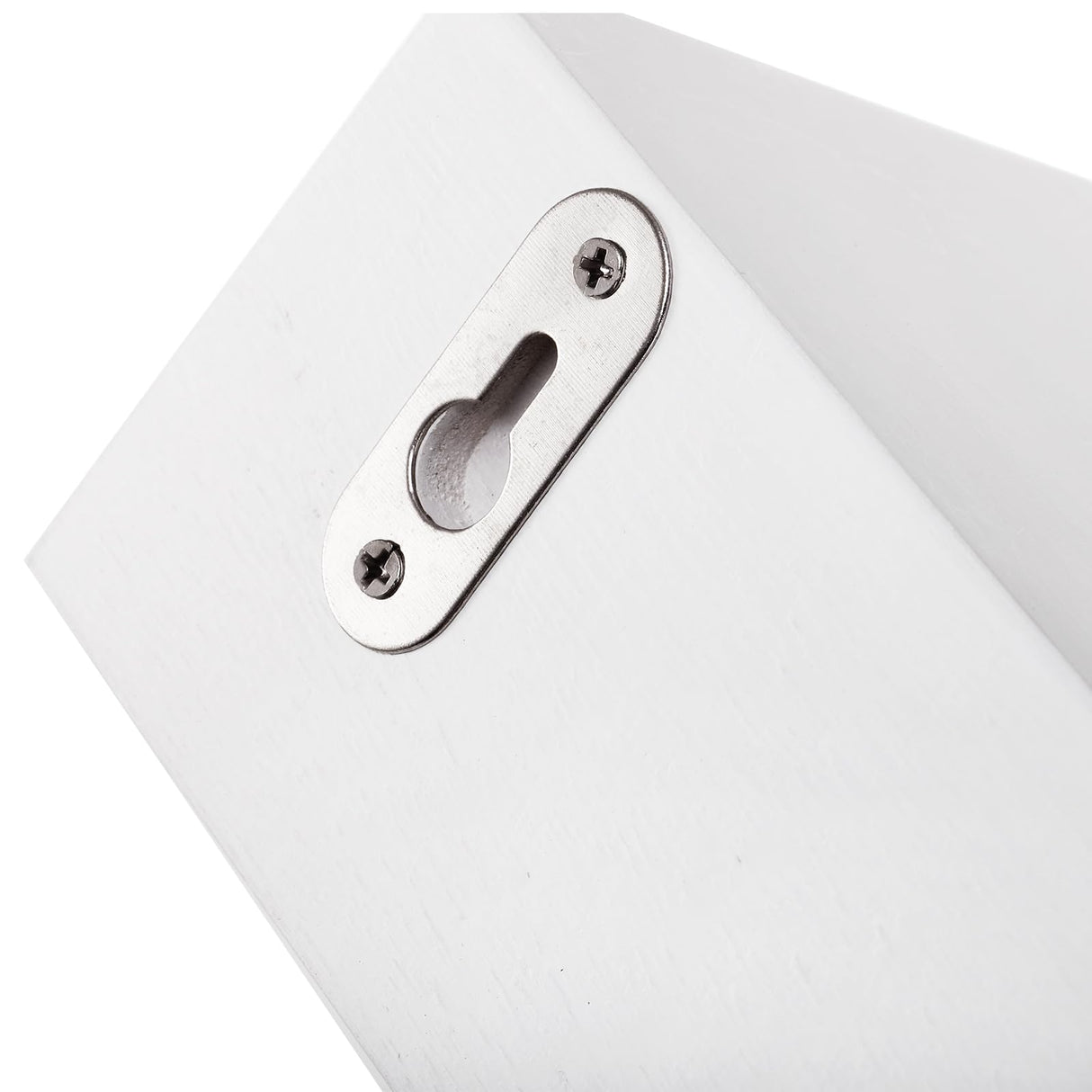 Yesland 2 Packs Floating Nightstand with Drawer - Rustic Wood Floating Wall Mounted Drawers Floating Shelf with Drawer for Living Room, Bedroom, Kitchen, Wall Decor, Storage, Display - White Yesland