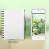 Zonon Sublimation Notebooks A5 Spiral Journal Blank Notebooks Hardcover DIY Notebooks Writing Paper Notebooks for Office Home Travel Supplies, 60 Pages(3 Pcs) Zonon