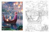 Disney Dreams Collection Thomas Kinkade Studios Disney Princess Coloring Book Andrews McMeel Publishing