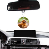 50 pcs sublimation air fresheners blanks Sublimation Blanks Products DIY Air Freshener for Car and Home Hanging Decoration Sublimation car freshener blanks (round)) GEKIXUTP