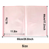 2 Packs A3 Storage Book for Diamond Art Portfolio Folder for Diamond Painting Accessories with 60 Pocket Slevees Protectors (2PCS-Green and White) ESEHGS