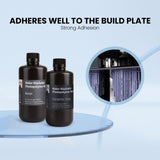 ELEGOO Water Washable 3D Printer Resin LCD UV-Curing Resin 405nm Standard Photopolymer Resin for Mars Saturn Jupiter MSLA DLP LCD 3D Printing 1000Gram Clear Blue ELEGOO