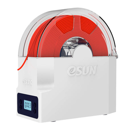 eSUN eBOX Lite Upgraded 3D Printing Filament Dryer Box, Filament Storage Box, Spool Holder for Keeping 3D Printing Filament from Moist and Keeping Filaments Dehydrating, US Power Supply eSUN