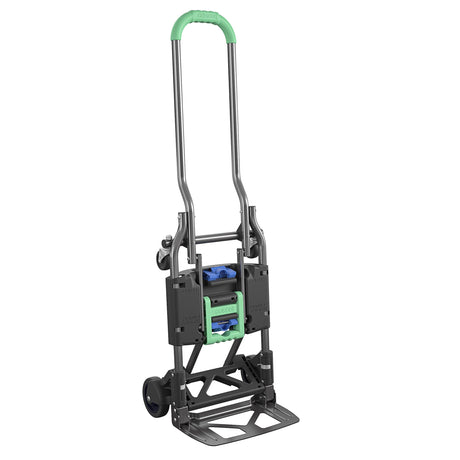 COSCO Shifter Multi-Position Folding Hand Truck and Cart, 300 lb. Weight Capacity, Green, 12222PBG1E Cosco