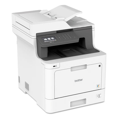 Brother Printer MFCL8610CDW Business Color Laser All-in-One with Duplex Printing and Wireless Networking, White, 21.2" x 17.1" x 20.7"