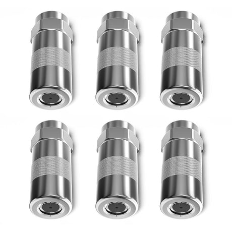 Grease Gun Couplers 49-16-2649 Nozzle Tips Fits for Milwaukee M18 Cordless 2-Speed and M12 Cordless High Pressure Coupler - 6 PCS Guweta