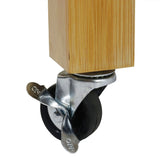 Home Aesthetics Rolling Kitchen Island Cart with Drawers Shelves, Towel Rack, Locking Casters, Butcher Block Food Prepping Cart Trolley on Wheels, Home Aesthetics