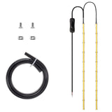 UniTak3D Ender 3 3D Printer LED Light 24V 7.5W Dual Sides Embedded Light Bar Strip Upgrades for Ender 3 V2, Ender 3 Pro,Ender 3 S1,CR6SE, Voxlab Aquila-2020 Profile UniTak3D