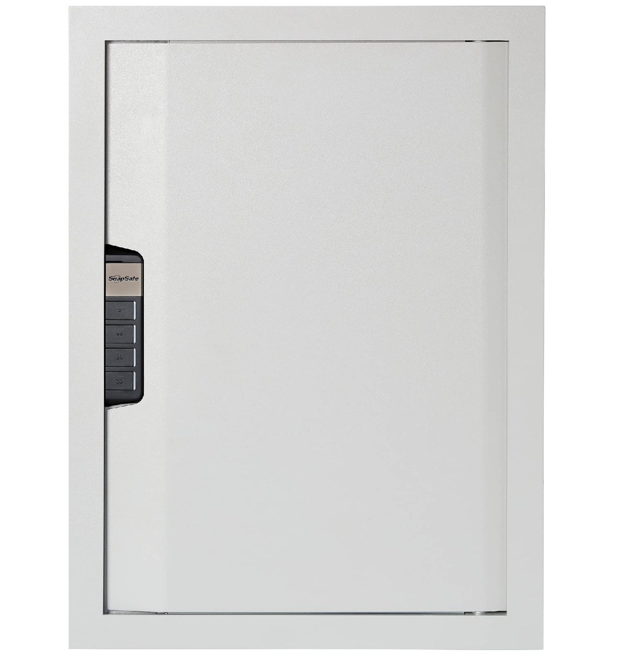 SnapSafe In Wall Gun Safe and Money Safe, Light Grey, 75413 - Hidden Safe Provides Security for your Firearms & Valuables, Keypad Entry - Fits Between 2 Wall Studs, Flush Mount, Ideal for Home, Office SnapSafe