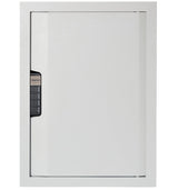 SnapSafe In Wall Gun Safe and Money Safe, Light Grey, 75413 - Hidden Safe Provides Security for your Firearms & Valuables, Keypad Entry - Fits Between 2 Wall Studs, Flush Mount, Ideal for Home, Office SnapSafe