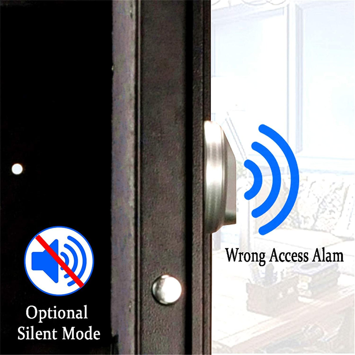 Rifle Gun Safe, Quick Access Long Gun Safe, 5-6 Gun Metal Rifle Gun Security Cabinet for Rifle with/Without Scope with Separate Handgun Rest, Lockbox and Removable Shelf BBRKIN