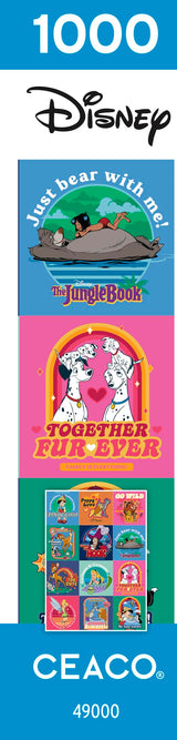 Ceaco - Disney - Storybook Squares - 1000 Piece Jigsaw Puzzle Ceaco