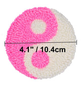 Mefatus Punch Needle Kit for Beginners Adults Kids Easy Punch Needle Embroidery Kit Tool Threader Fabric Hoop Yarn Rug Tufting Coaster Art and Crafts Mefatus