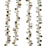 Kurt Adler H2086GO Gold And Irridescent Bead Christmas Tree Garland (9 Feet) Kurt S. Adler