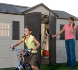 Lifetime 6446 Outdoor Storage Shed, 8 x 15 Foot, Desert Sand Lifetime