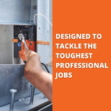 Fein Slugger MagForce 90 Compact Magnetic Drill Up to 1-3/8" - Lightweight Powerful Maintenance-Free 10-Amp Base Drill for the Toughest Jobs - 72732362090 Fein