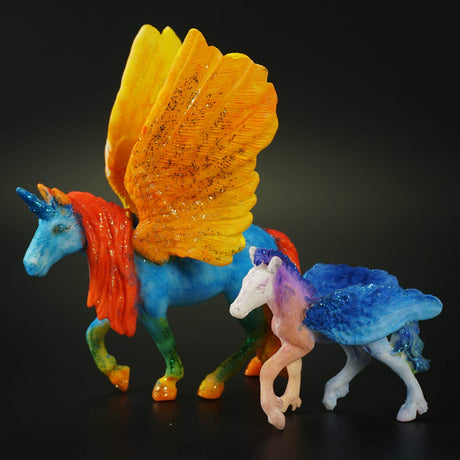 whatstem DIY Painting Unicorn Kit Arts and Crafts Set for Kids or Girls Decorate and Drawing 3D Toys for Children Gift(6 Unicorns) whatstem