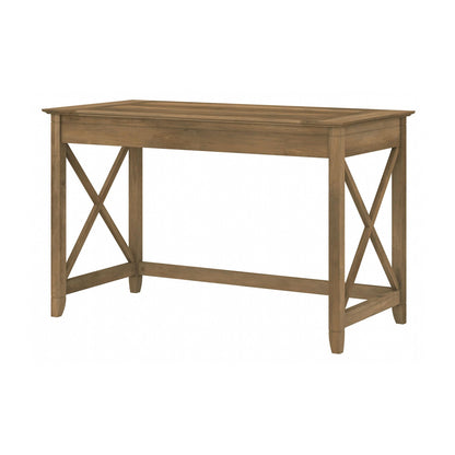 Bush Furniture Key West 48W Writing Desk in Reclaimed Pine - WoodArtSupply