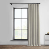 HPD Half Price Drapes Faux Linen Textured Room Darkening Curtains for Bedroom 108 Inches Long (1 Panel), 50W X 108L Curtains for Living Room Home Decor, Birch HPD Half Price Drapes