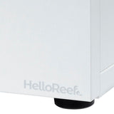 HelloReef 15 Gallon Aquarium Stand – Modern Design, Sturdy Build, Water Resistant Premium Finish, Storage Shelfs Included for Freshwater and Saltwater Tanks (White) HelloReef