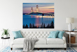 Handmade Arting Diamond Painting Landscape Mackinac Bridge Night Lights St Ignace Michiganravel per Peninsul View for Adult Painting Kits Diamond Art Perfect for Home Wall Decor 16 in x20 in Handmade Arting
