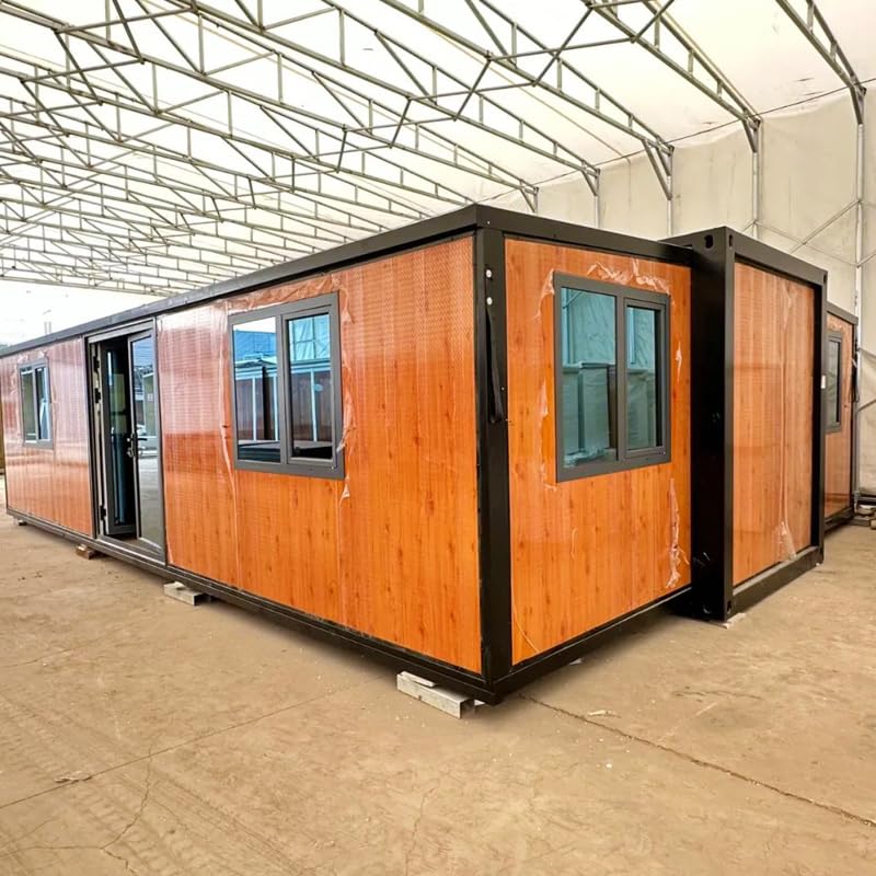 Tiny House on Wheels, Mobile Prefab Cabin, Space-Saving Home, Prefab Tiny Dwelling, 20ft 30ft 40ft for Family Gatherings, Recreational Areas, Portable Classrooms, Community Housing - WoodArtSupply