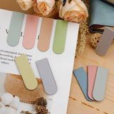 Magnetic Bookmarks, 15PCS Bookmark, Cute Bookmarks, Magnet Bookmark Clips, Bookmarks for Women Men Kids, Bookmarks Bulk, Teacher Bookmark, Solid Colorful Bookmarks(Light Color) ZNHIS