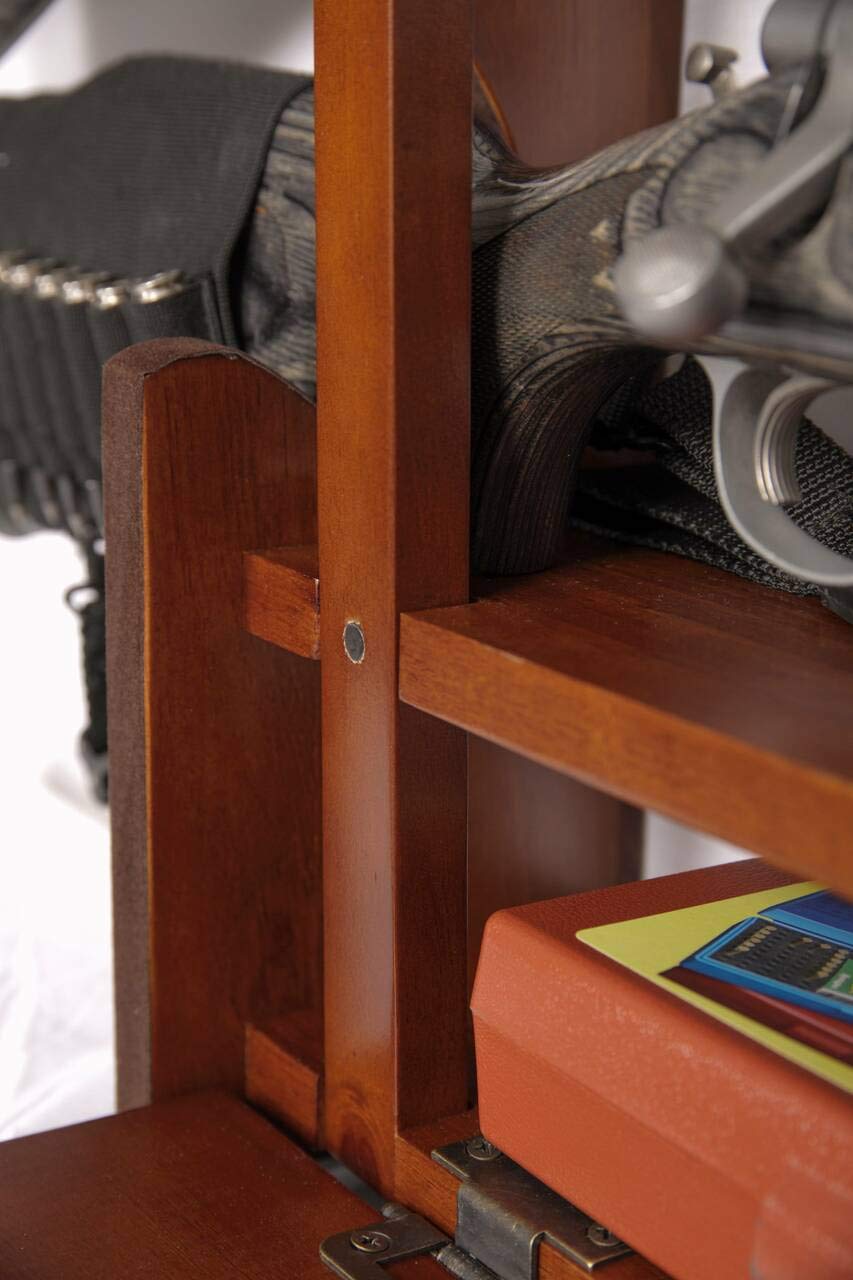 American Furniture Classics Model 840, 4 Gun Wall Rack American Furniture Classics