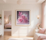 GXGLLPZBY DIY Diamond Art Kits, 5D Special Shaped Letter A Diamond Painting for Beginners Adults, Paint by Diamonds Dot Gem Art Kits, Home Wall Decor 11.8x11.8in GXGLLPZBY