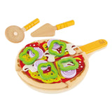 Hape Homemade Wooden Pizza Play Kitchen Food Set and Accessories Multicolor, 3 years and up Hape