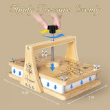 Happinit Large Flower Press Kit - 6 Layers 11" x7" Even Pressure for DIY Arts, Pressing for Adults, Dried Plant Preservation for Craft Lovers Happinit