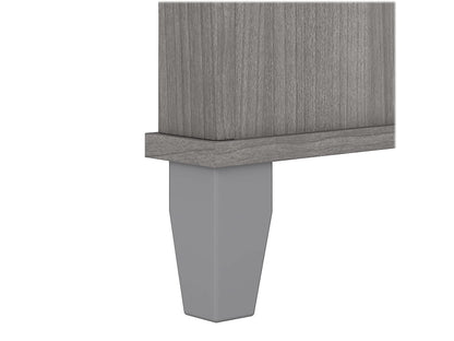 Bush Furniture Somerset 72W Office Desk with Drawers in Platinum Gray - WoodArtSupply