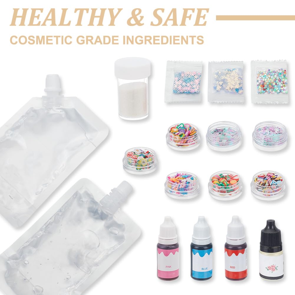 WEBEEDY DIY Lip Gloss Making Kit for Adults,55 Pcs Moisturizing Lip Glaze Handmade Set to Make Your Own Lips Gloss,Fun Makeup Kits for Beginners Women DIY Makeup Supplies Set Gift WEBEEDY