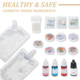 WEBEEDY DIY Lip Gloss Making Kit for Adults,55 Pcs Moisturizing Lip Glaze Handmade Set to Make Your Own Lips Gloss,Fun Makeup Kits for Beginners Women DIY Makeup Supplies Set Gift WEBEEDY