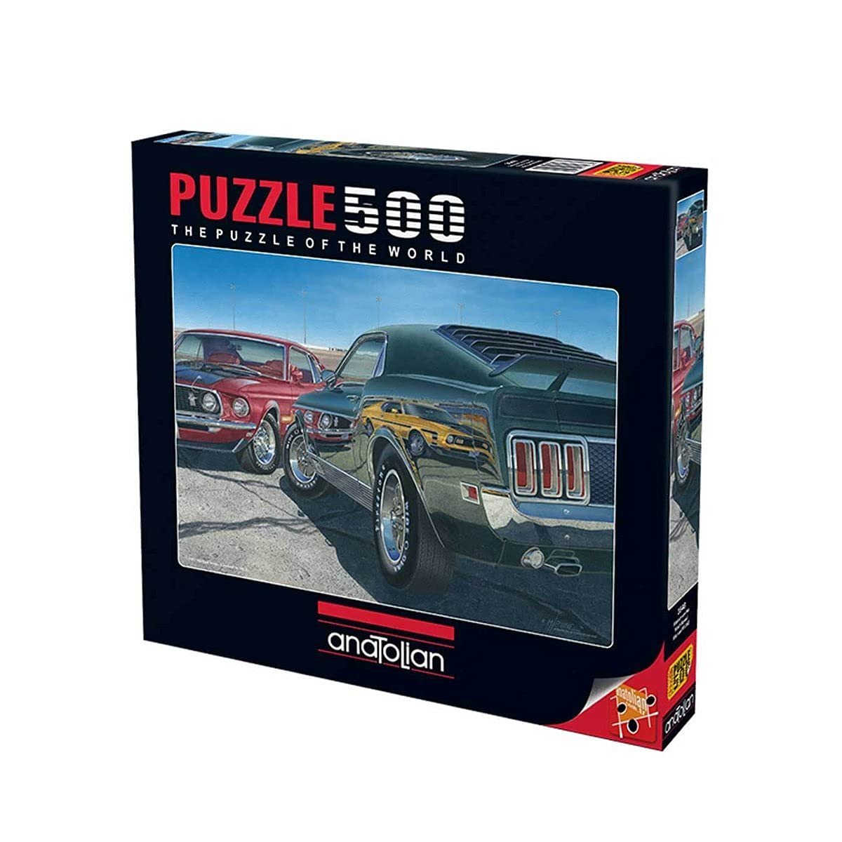 Anatolian 500 Piece Puzzle - Mach Speed Puzzle, Multicolor (PER3548) Anatolian