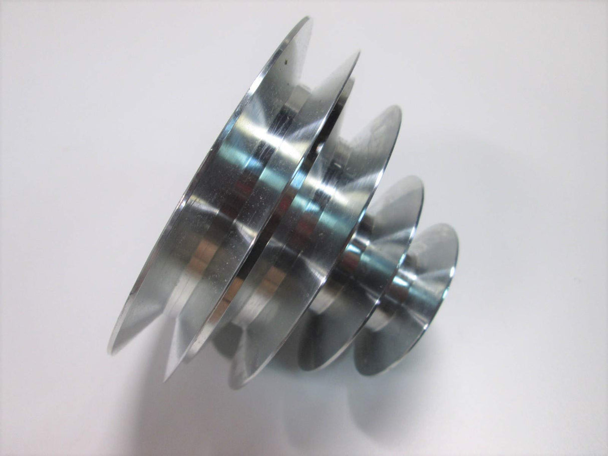 4-Step Cone Pulley 5/8" Keyed Bore; for Lathe, Drill Press, Scroll Saw etc. Replaces Craftsman Or1More