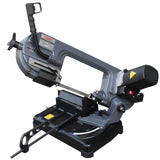 KAKA INDUSTRIAL BS-150 Portable Metal Cutting Bandsaw,5.9x5.5in Variable Speed Bandsaw,Angled Cut From 0-45 Degrees,Bench Band Saw 110V-60HZ-1PH KAKA INDUSTRIAL