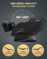 4D Massage Chairs Full Body,Zero Gravity SL-Track Shiatsu Massage Chair Recliner,Core Heating,20 Massage Techniques,Deep Yoga Stretch,Foot Rollers, Ai Voice,Touch Screen,Wireless Charging armali