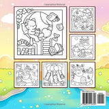Little Friends: Coloring Book for Adults and Teens Featuring Fuzzy Animal Characters and Cute Besties in Cozy Moments and Daily Adventures for Relaxation (Cute & Easy Coloring) WoodArtSupply