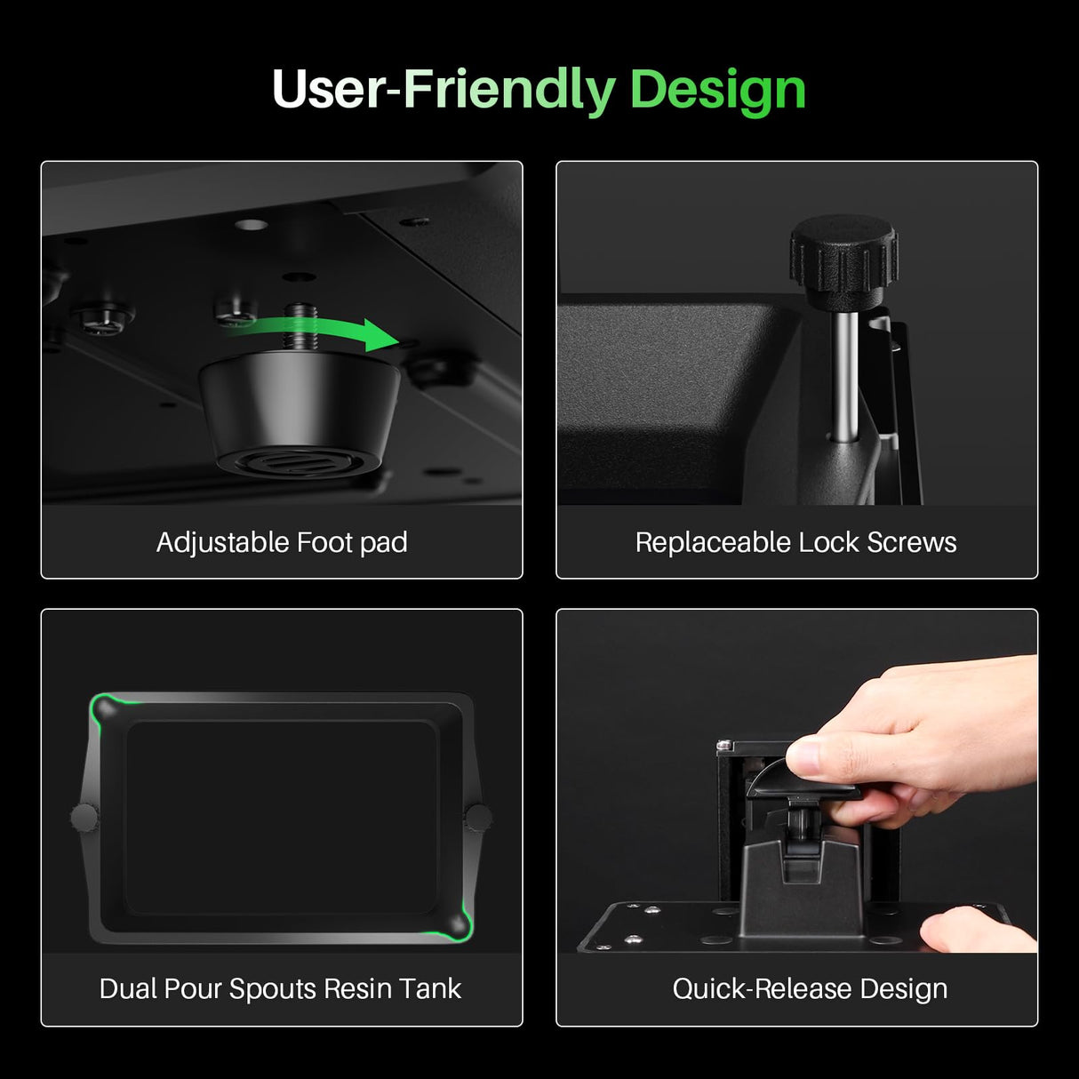 ELEGOO Mars 5 Resin 3D Printer, 4K 6.6" Mono LCD, Overheat Protection, Smart Mechanical Sensor, Auto-Leveling, Printing Size of 5.91 x 5.65 x 3.53 inch ELEGOO