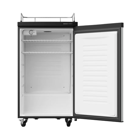 EdgeStar BR2001SS Ultra Low Temp Stainless Steel Refrigerator for Kegerator Conversion EdgeStar