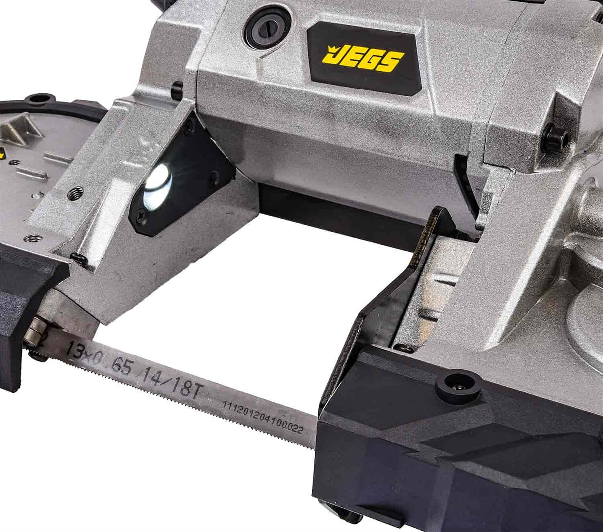 JEGS 95722 Portable Band Saw 5 in. Deep Cut 10 Amp 24 Tooth Band JEGS