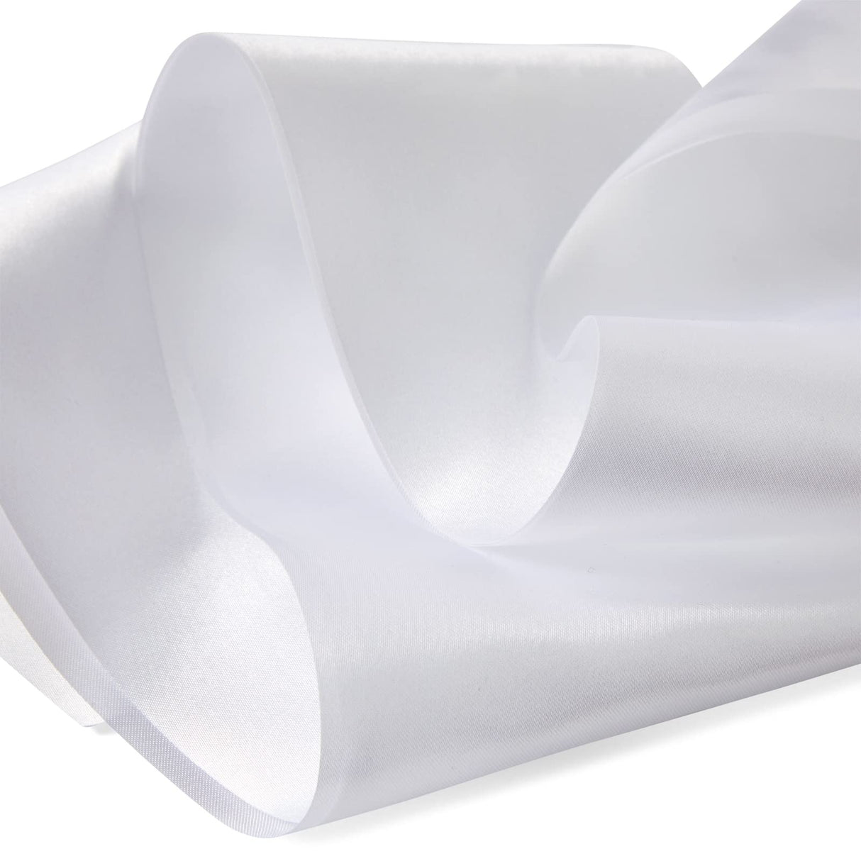 Sparkle and Bash 24 Pack Blank White Satin Sashes Bulk for Pageants, Bachelorette Party, Prom (4 x 33 Inches) Sparkle and Bash