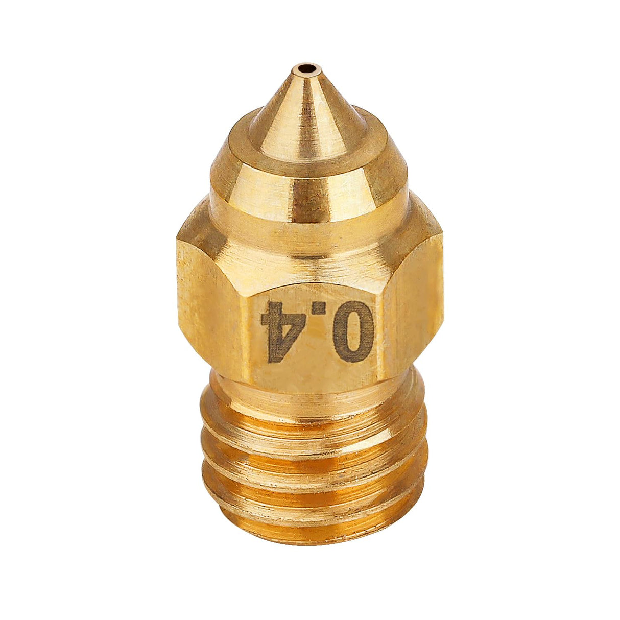 DUROZZLE MK8 Nozzles 3D Printer Brass Nozzles Kit 0.4mm 0.6mm 0.8mm with Storage Box for Ender 3, Ender 5, CR-10, Elegoo Neptune 3, Sovol SV06 and More, Pack of 10 DUROZZLE