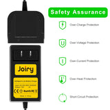 Joiry 18V Lithium Battery Charger for Ridgid R840083 R840087 R840086 R840089 AC840085 AC840086 AC840089 Joiry