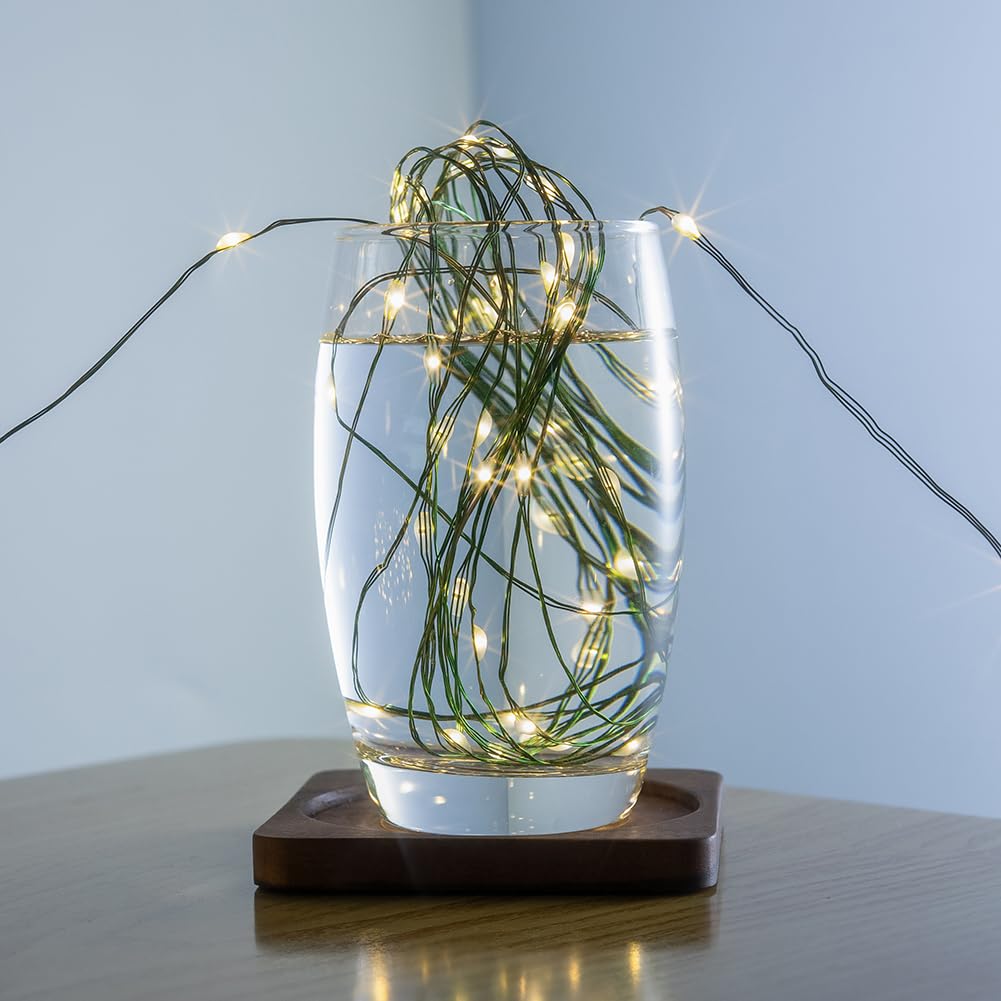 ZELUXDOT Fairy Lights Plug in,660FT 2000 LEDs Waterproof String Lights,Green Copper Wire,LED Lights Stirp with Remote 8Modes for Indoor Outdoor Christmas Wedding Birthday Patio Garden Decor,Warm White ZELUXDOT