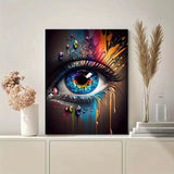 SHICERNHJ Eye Diamond Painting Kits for Adults DIY 5D Diamond Art Paint with Round Diamonds Dots Kits for Adults Full Drill Painting Kit Gem Art and Crafts for Home Wall Decor 12x16Inch SHICERNHJ