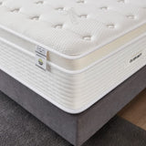 Oliver & Smith California King Mattress- 14 Inch Hybrid Cal King Mattress- Pocketed Coil Spring & High Density Comfort Cold Foam - Eco-Friendly, Breathable Mattress Cal King Size- Firm Mattress OLIVER & SMITH SINCE 1921