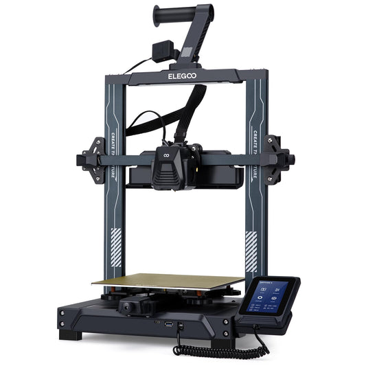 ELEGOO Neptune 4 3D Printer, 500mm/s High-Speed Fast FDM Printer with Klipper Firmware, Auto Leveling and Dual-Gear Direct Extruder, Easy Assembly, 8.85x8.85x10.43 Inch Printing Size - WoodArtSupply